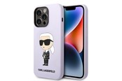 Mobiel - Covers & Cases - Karl Lagerfeld KLHCP14LSNIKBCU iPhone 14 Pro Case - Purple - 3666339086664