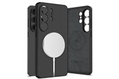 Mobiel - Covers & Cases - Tech-Protect  Silicone MagSafe Case for Samsung Galaxy S26 Ultra - Black - 5906302390267