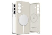 Mobiel - Covers & Cases - Tech-Protect Silicone MagSafe Case for Samsung Galaxy S26+ - Beige - 5906302390311