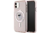Mobiel - Covers & Cases - Karl Lagerfeld IML Choupette MagSafe case for iPhone 11 / Xr - pink - 3666339162436