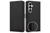 Mobiel - Covers & Cases - Tech-Protect Wallet Case for Samsung Galaxy S26 - Black & Red - 5906302390403