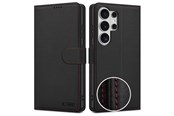 Mobiel - Covers & Cases - Tech-Protect Wallet Case for Samsung Galaxy S26 Ultra - Black & Red - 5906302390410