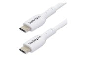 USB-kabel - StarTech.com StarTech - USB-C cable - USB-C to USB-C - 2 m - USB2CC2MNCWHE2PK