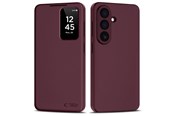 Mobiel - Covers & Cases - Tech-Protect Smart Wallet Case for Samsung Galaxy S26 - Burgundy - 5906302390489