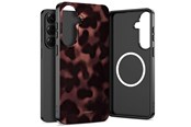Mobiel - Covers & Cases - Tech-Protect Lamano MagSafe Case for Samsung Galaxy S26 - Brown and Black - 5906302390656