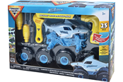 Speelgoedauto - Monster Jam Mechanix 1:18 Build N ReBuild Megalod - 5004588