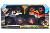 Speelgoedauto - Monster Jam Mechanix 1:32 Build N Re-Build 2 pk ET - 5004600