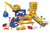 Speelgoedauto - Junior Driver Construction Play Set 40pcs with 2 c - 507218