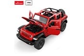 Speelgoedauto - RASTAR Die cast 1:32 Jeep Wrangler Rubicon 4xe Red - 64621