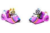 Speelgoedauto - Creature Cases Multi Terrain Motorcycle Water - 9011CC