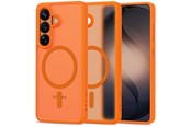Mobiel - Covers & Cases - Tech-Protect Magmat MagSafe Case for Samsung Galaxy S26 - Orange and Matte - 5906302390748