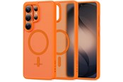 Mobiel - Covers & Cases - Tech-Protect Magmat MagSafe Case for Samsung Galaxy S26 Ultra - Orange and Matte - 5906302390762