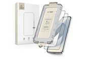 Mobiel - Beschermend glas - Tech-Protect Quick Set+ 2-Pack Tempered Glass for Samsung Galaxy S26+ - Black - 5906302390809