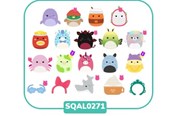Speelgoedpop - Squishalongs Squish-a-longs 2.5 cm 14 Pack S7 - 2620471