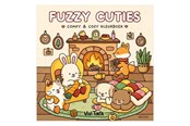 Creatief spelen - Deltas Fuzzy Cuties Cute & Comfy Coloring Book Vivi Tinta - 0102278