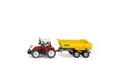 Speelgoedauto - SIKU Steyr With Krampe Tipping Trailer - 1132