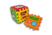 Speelgoed voor baby's - VTech 6-In-1 Build & Learn Activity Cube - 80-622832