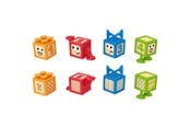 Speelgoed voor baby's - Hape Suction & Sensory Blocks - E0543K