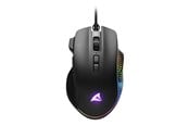 Muis - Sharkoon SHARK Force 3 - mouse - USB - black - Muis - Optisch - 8 knoppen - Zwart - 4044951040254