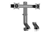 Monitorbevestiging - Tripp Lite Eaton Series Dual-Display Monitor Arm with Desk Clamp and Grommet - Height Adjustable 17" to 27" Monitors - DDR1727DC