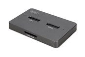 Harde schijf accessoires - DIGITUS - SSD docking station - M.2 NVMe Card / SATA - USB-C 3.2 (Gen 2) - DA-71546-1