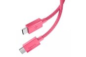 USB-kabel - Spigen Essential USB-C to USB-C 60W Cable - 100cm - Pink - ACA10414