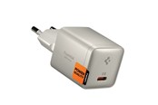 Mobiel - Adapters & Opladers - Spigen ArcStation Essential 30W USB-C Wall Charger - Natural Titanium - ACH10448
