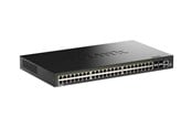 Switch - D-Link SmartPro DGS-1530-52P - switch - 52 ports - smart - rack-mountable - DGS-1530-52P/E