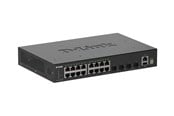 Switch - D-Link SmartPro DGS-1530-20 - switch - 20 ports - smart - rack-mountable - DGS-1530-20/E