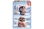 Puzzels - Educa 2X20 Cute Penguins - 20505