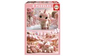 Puzzels - Educa 2X48 Sweet Unicorns - 20504