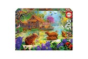 Puzzels - Educa 500 Capybara Village - 20547