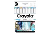 Creatief spelen - Crayola Art Markers 8 Pcs Sand & Sea - 58-6805