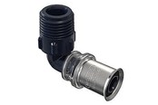 Drukbuizen en fiittings - Wavin Tigris K5 overgangshoek 20x3/4" m/np - 3079778