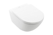 Toiletten, stoelen, bidets en reserveonderdelen - Villeroy & Boch Subway 3.0 hangende toiletpot bundel - 4670TSR1