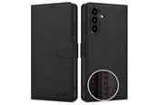 Mobiel - Covers & Cases - Tech-Protect Wallet Case for Samasung Galaxy A57 5G - Black & Red - 5906302392186