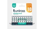 Batterij - UNiROSS Power Plus Alkaline AAA (240 Pack) - AAAPK10