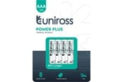 Batterij - UNiROSS Multipakke Power Plus Alkaline AAA (40 Pack) - Multi-AAA