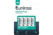 Batterij - UNiROSS Multipakke Power Plus Alkaline AA (40 Pack) - Multi-AA