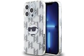 Mobiel - Covers & Cases - Karl Lagerfeld IML Choupette Head & Monogram case for iPhone 15 Pro Max - transparent - 3666339286316