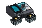 Accu & Oplader - Makita 197570-9 Power Source Kit Li 18.0V 5Ah set - 1975709