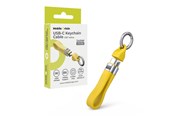 USB-kabel - Mobile Origin CB17 240W 40Gbps 8K USB-C Keychain Cable - Yellow - MO-UK-CB17-YLW