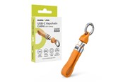 USB-kabel - Mobile Origin CB17 240W 40Gbps 8K USB-C Keychain Cable - Orange - MO-UK-CB17-ORG