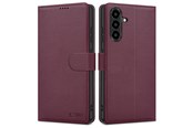 Mobiel - Covers & Cases - Tech-Protect Wallet Case for Samsung Galaxy A36 / A56 / A37 5G - Burgundy - 5906302392377