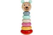 Houten speelgoed - Heros FSC® Play & Learn – Baby stapelaar (beer) - HE0038