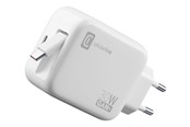 Mobiel - Adapters & Opladers - CELLULAR line power adapter - retractable - 24 pin USB-C (female) 24 pin USB-C (male) - 30 Watt - ACHROLLUSBCGAN30WW