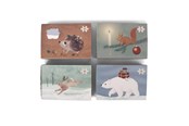 Speelgoed voor baby's - Filibabba Set of 4 puzzles - Wonderful Winter - FI-03311