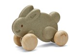 Speelgoed voor baby's - PLANTOYS Push along bunny - grey - PT-5733