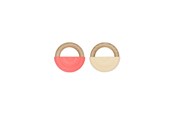 Speelgoed voor baby's - OYOY MINI Regnbågsbitring - 2-pack - M107540
