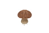 Babyspullen - OYOY MINI Nattlampa i rotting med svampmotiv - M107682